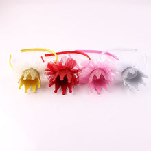 "Sasha" Glitter Crown Tutu Headbands - ARIA KIDS