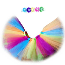 Newborn Rainbow Tutu Skirt and Headband Set - Photo Prop - ARIA KIDS