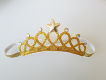 "Tiara" Gold and Silver Crown Headband - ARIA KIDS