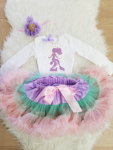 Pastel Rainbow Multi Tiered Fluffy Tutu Skirt - ARIA KIDS