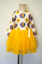 Rainbow Tie Dye Pumpkin Tutu Dress - ARIA KIDS