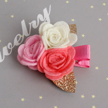 Rose Hair Clips - ARIA KIDS