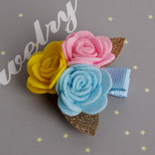 Rose Hair Clips - ARIA KIDS