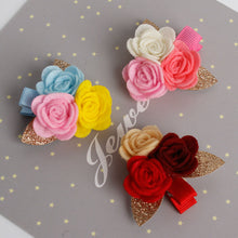 Rose Hair Clips - ARIA KIDS