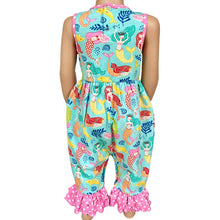 Mermaid & Polka Dot Ruffle Baby Romper - ARIA KIDS
