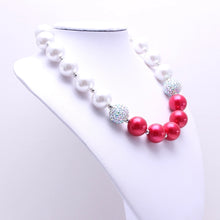 Camellia Mommy & Me Matching Chunky Necklace in Red - ARIA KIDS