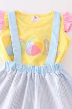 Ball castle applique ruffle skirt set - ARIA KIDS