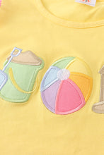 Ball castle applique ruffle skirt set - ARIA KIDS
