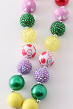 Back to school bubble chunky necklace - ARIA KIDS