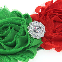 Red/Green - Christmas Baby Headbands - 3 options - ARIA KIDS