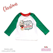Cooler Than Rudolph Unisex Raglan Shirt - ARIA KIDS