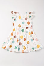 Leopard balloon ruufle twirl dress - ARIA KIDS