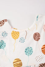 Leopard balloon ruufle twirl dress - ARIA KIDS