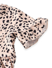 Mommy & Me Leopard Print Flutter Sleeve Tiered Dress (Pre-order) - ARIA KIDS