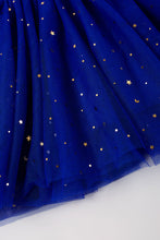 Blue sequin bow girl tutu dress - ARIA KIDS