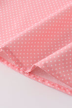 Pink turkey smocked dress