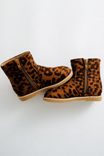 Leopard zip boots kids to tween - ARIA KIDS