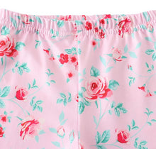 Grey Mint Bunny Rabbit Cold Shoulder Top + Pink Floral Capri Set - ARIA KIDS