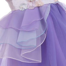 Purple "My Unicorn Princess" Floral Tutu Dress - ARIA KIDS