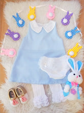 "Angel" Gingham Peter Pan Collar Easter Dress - RESTOCKED! - ARIA KIDS