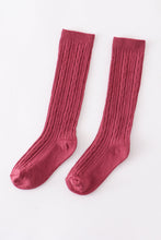 Rose knit knee high sock - ARIA KIDS
