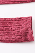 Rose knit knee high sock - ARIA KIDS