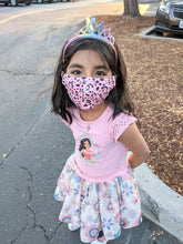 Mommy & Me - Pink Leopard Face Mask - ARIA KIDS