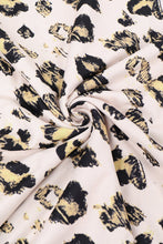 Leopard Ruffle Minky Baby Blanket - ARIA KIDS