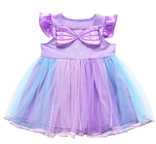 Purple Mermaid Princess Tutu Dress - ARIA KIDS