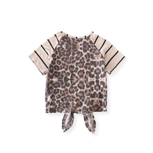 Mommy & Me Leopard Stripe Sequins Pocket Shirt - ARIA KIDS