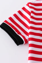 Red stripe mouse applique shorts set - ARIA KIDS