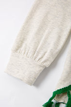 Gray  "Lucky" clover bell pant set - ARIA KIDS