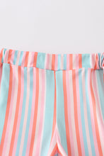 Stripe ruffle girl pant set - ARIA KIDS