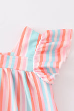 Stripe ruffle girl pant set - ARIA KIDS