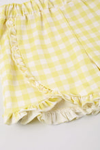 Lemon print strap girl set - ARIA KIDS