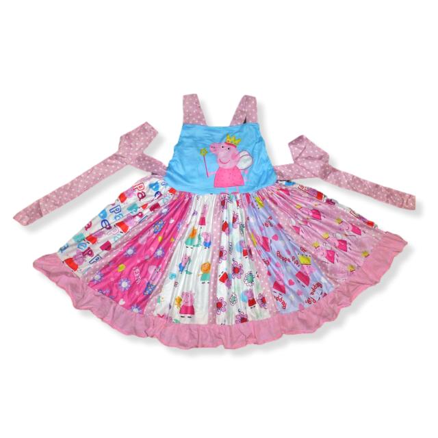 WHOLESALE BUNDLE - Peppa Pig Sleeveless Dress (9 Pieces) - ARIA KIDS