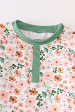 Green floral pajamas set - ARIA KIDS