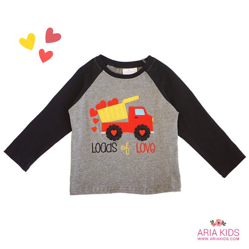 Loads of Love Boys Raglan Shirt - ARIA KIDS
