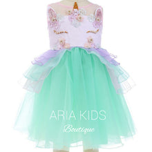 "My Unicorn Princess" Floral Tutu Dress - 4 Colors - ARIA KIDS