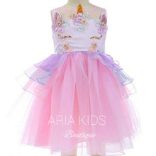 "My Unicorn Princess" Floral Tutu Dress - 4 Colors - ARIA KIDS