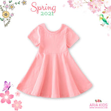 Jayna Pink Twirl Dress - ARIA KIDS