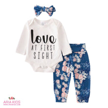 Love At First Sight 3-Piece Baby Gift Set - ARIA KIDS