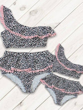 Mommy & Me Hearts Ruffle Lace 2-Piece Swimsuits - ARIA KIDS