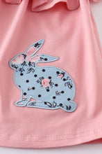 Pink & Blue Bunny Rose Bell Outfit - ARIA KIDS