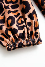 Denim blue leopard turkey baby outfit - ARIA KIDS