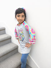 WHOLESALE CLEARANCE BUNDLE - Tie Dye Wild Child Ruffle Icing Shirt - ARIA KIDS