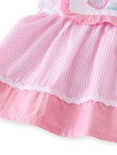Seashells & Mermaid Tail Pink Striped Smocked Top + Purple Shorts Set - ARIA KIDS