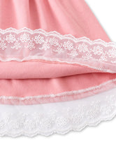 Lia Pink & White Lace Dress - ARIA KIDS