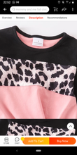 Desiree Mommy & Me Leopard Front Knot Pink & Black Shirts - ARIA KIDS