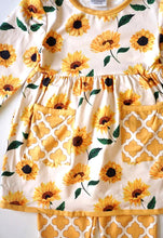 Sunflowers Pocket Tunic & Pants 2-Piece Set - ARIA KIDS